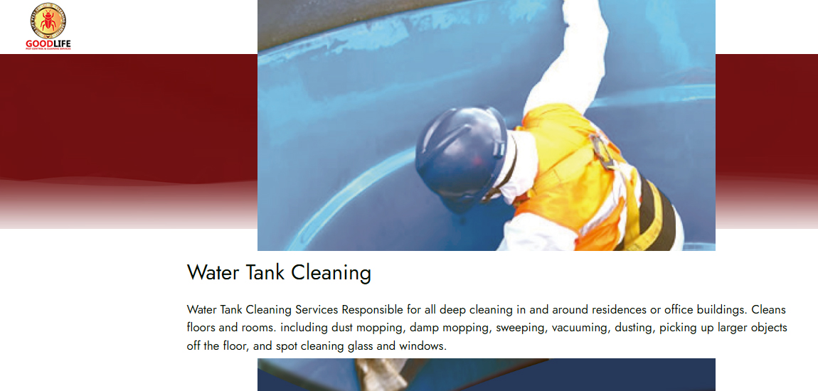 Dubai Water Tank Cleaning Services